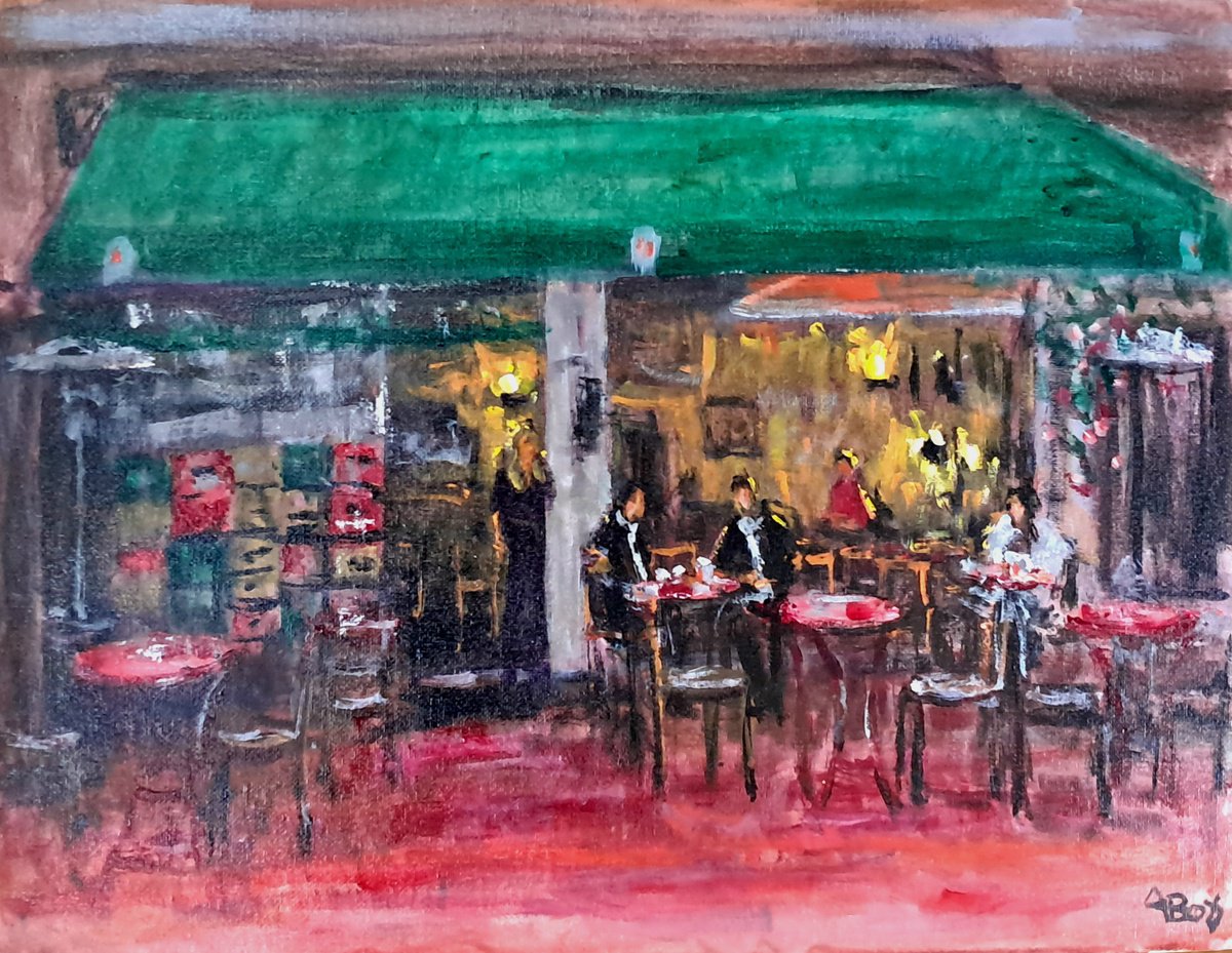  First Visit By Dimitris Voyiazoglou, 19 X 15, Artwork For Sale On Artfinder