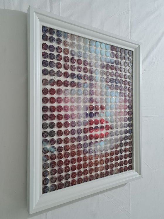 In your thoughts (n.717) - Dot Art series