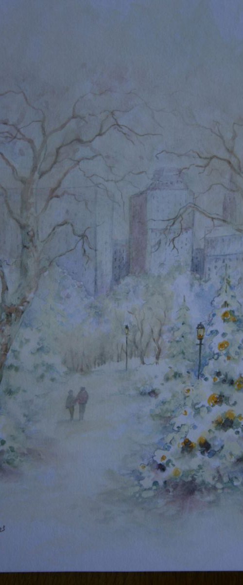 New York in Winter by Christopher Hughes