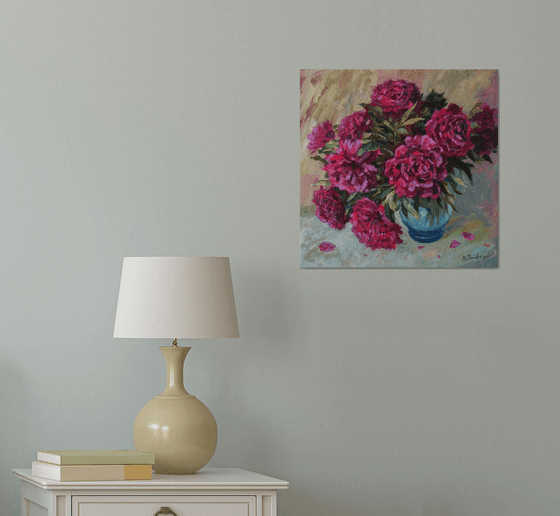 The Bouquet Of Peonies