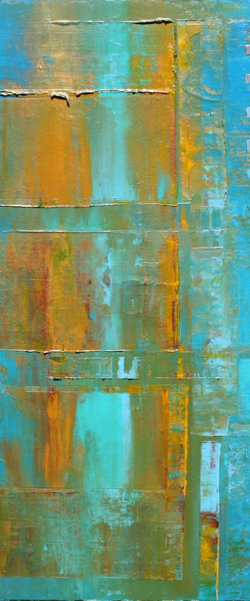Sky Colors Abstract by Robert Lynn