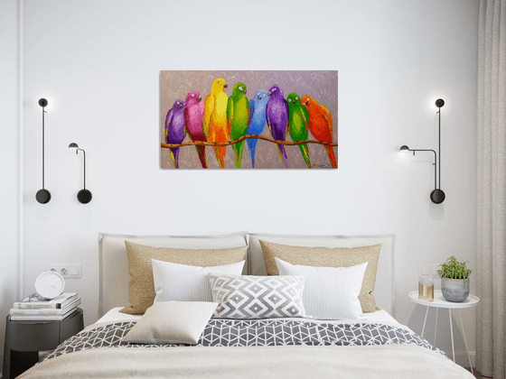 Parrots friends