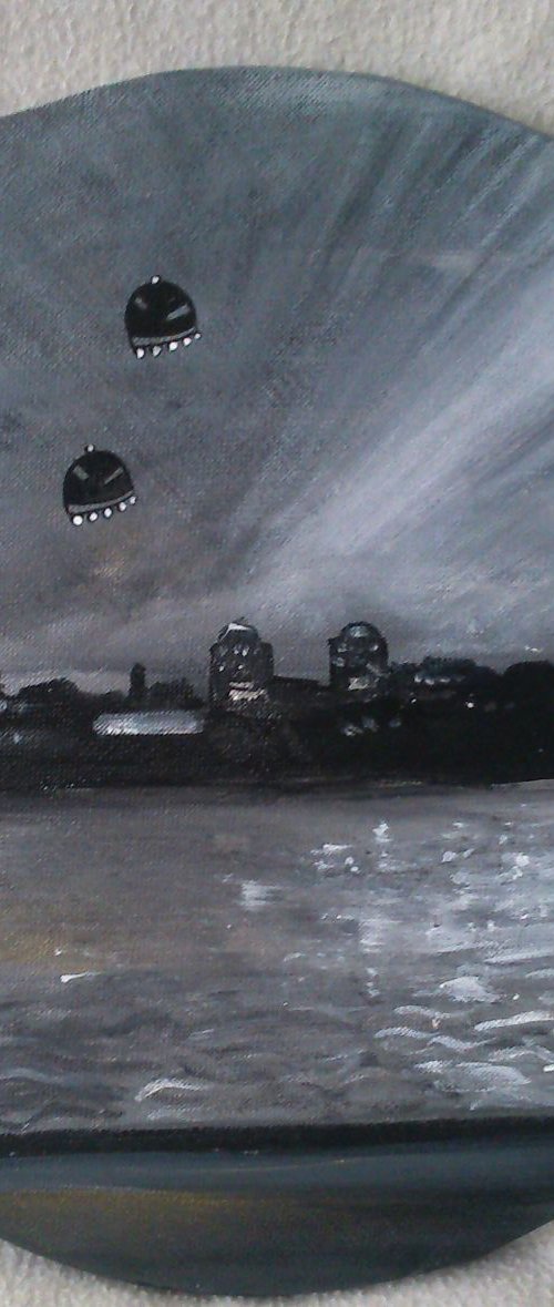 Futuristic Wimbledon park.. by Maria Luisa  Azzini