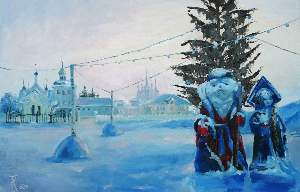 Christmas in Dalmatovo by Tatyana Kaganets