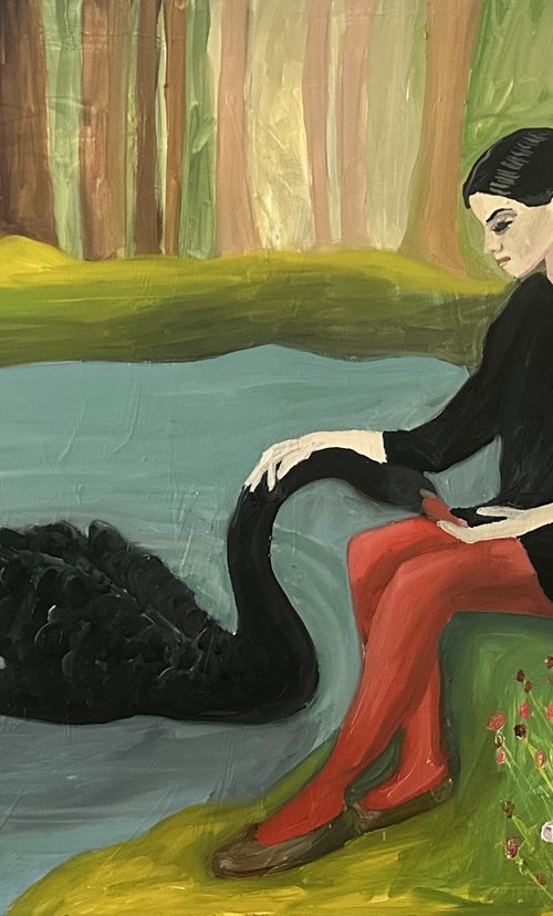 Black Swan in Fantasia by Barbara Friehs