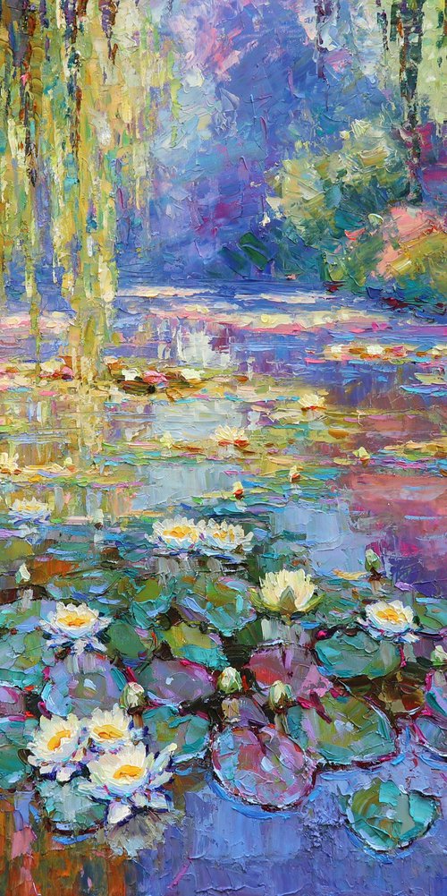 "Water lilies" by Evgeny Chernyakovsky