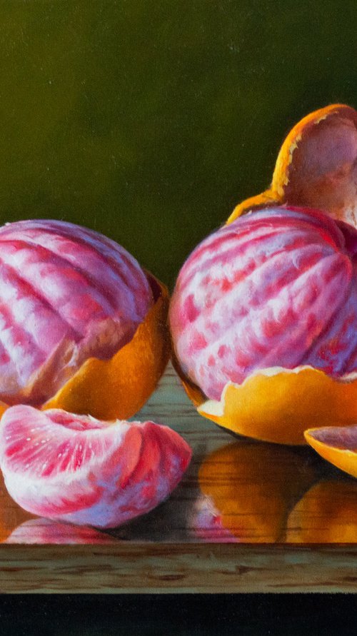 Still Life with Grapefruit/21 by Kolodyazhniy Sergey