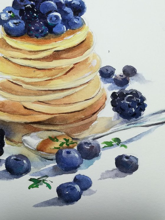 Blueberry Pancakes