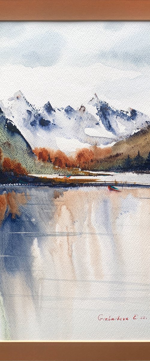Mountain Lake #23 by Eugenia Gorbacheva