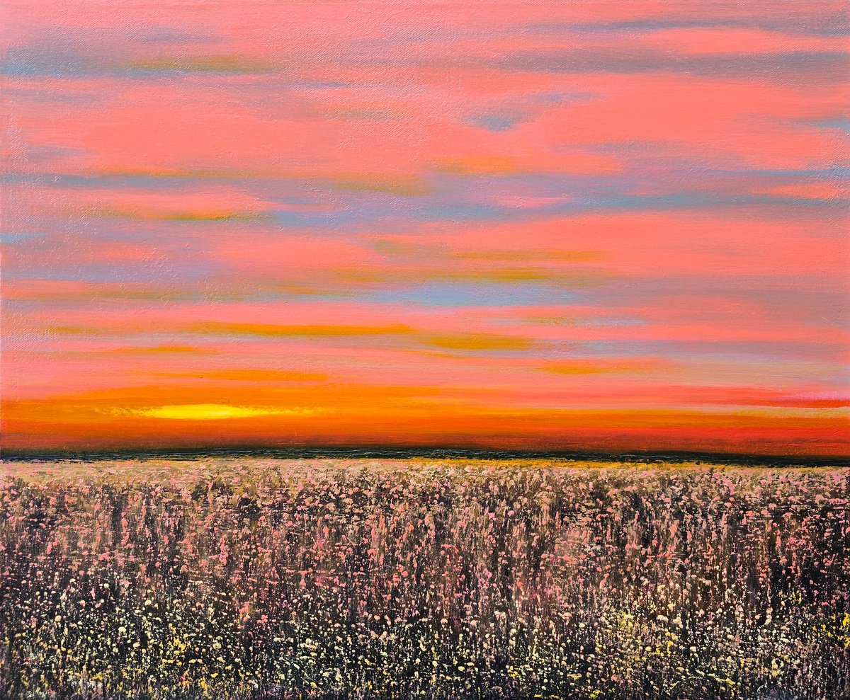 Where The Day Softens By Faith Patterson, 24 X 20, Artwork For Sale On Artfinder