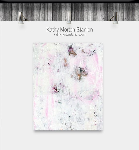 Blush - Abstract Painting  by Kathy Morton Stanion