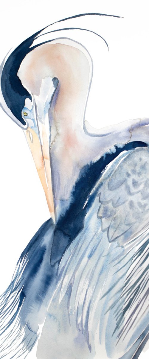 Heron No. 24 by Elizabeth Becker