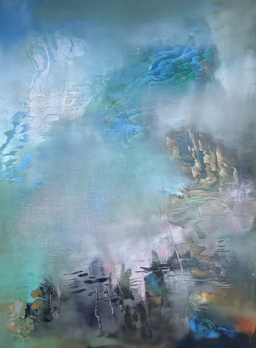 Expressive Oil Painting , Body And Soul By Ludmila Budanov, 35 X 47, Artwork For Sale On Artfinder