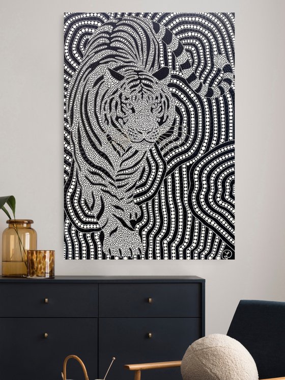 Psychedelic Tiger