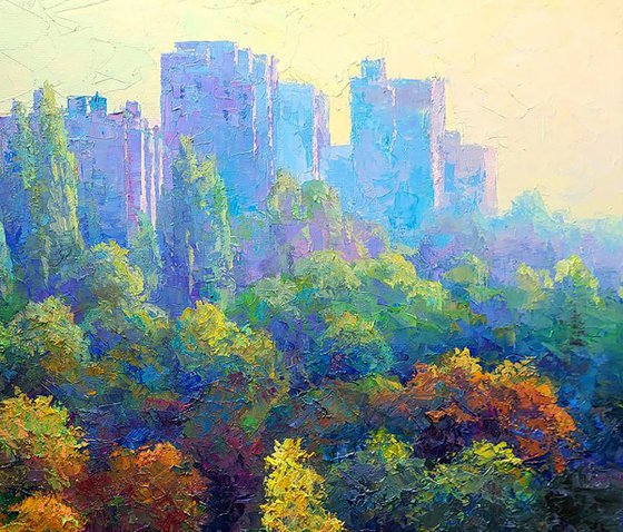 Morning in the city