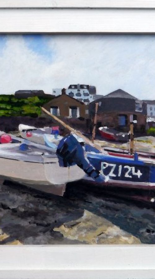 Fishing boats, Sennen Cove by Tim Treagust