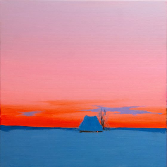 Serene Winter Evening