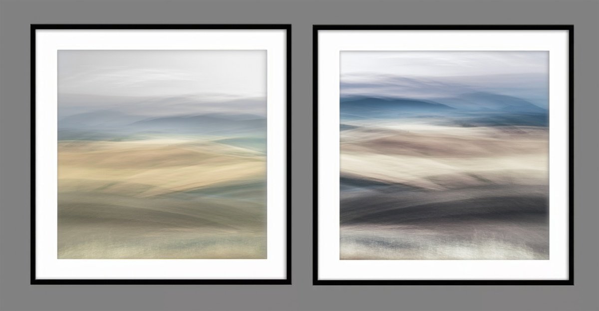 Impressionistic Photograph , Diptych N.3 By Karim Carella, 63 X 31, Artwork For Sale On Artfinder