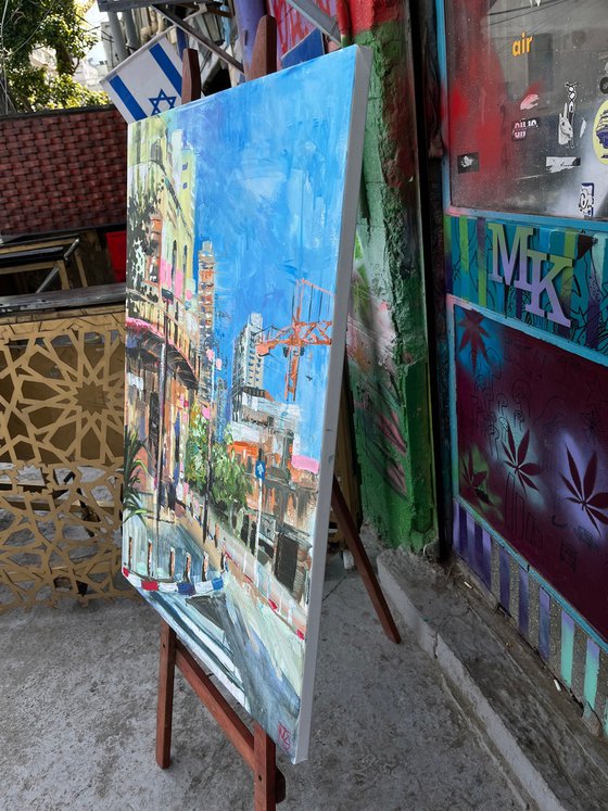 Sunlit Streets of Neve Tzedek