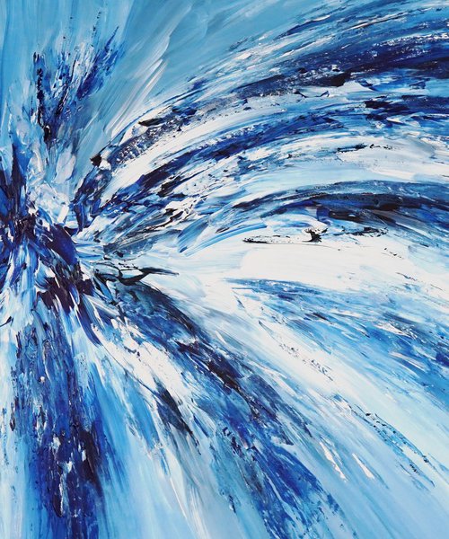 Blue Impression XXL 2 by Peter Nottrott
