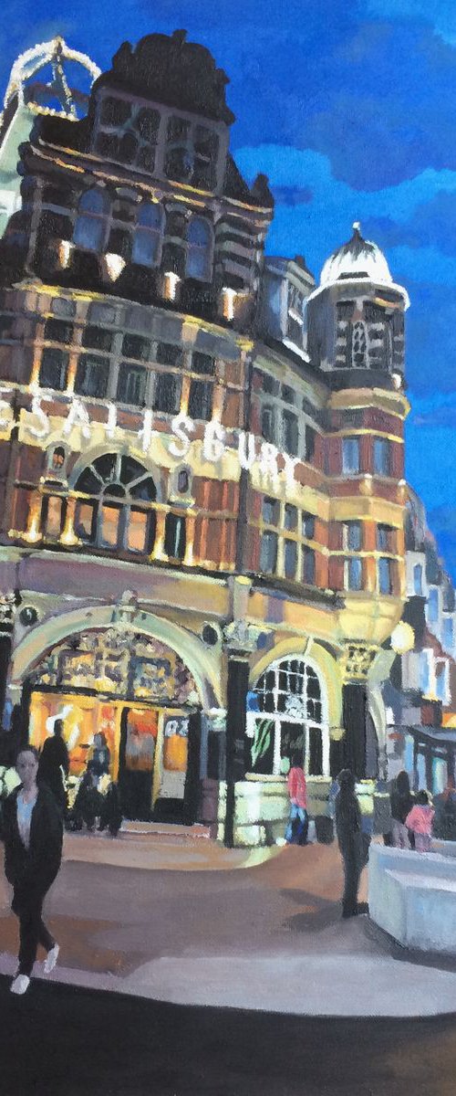 'The Salisbury By Night' by R J Burgon