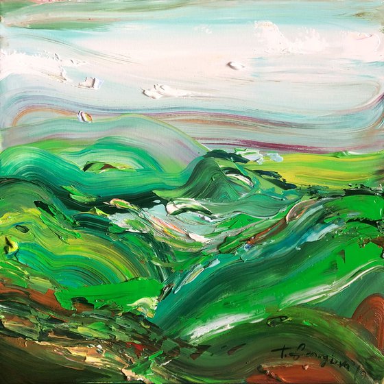 'Country no.26' - 20x20"