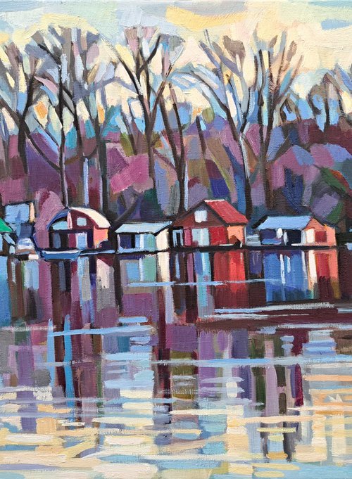 Painted silence by Maja Đokić Mihajlović