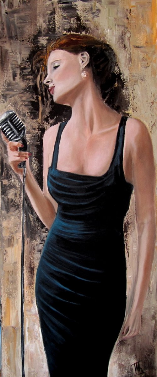 Jazz singer by Ira Whittaker