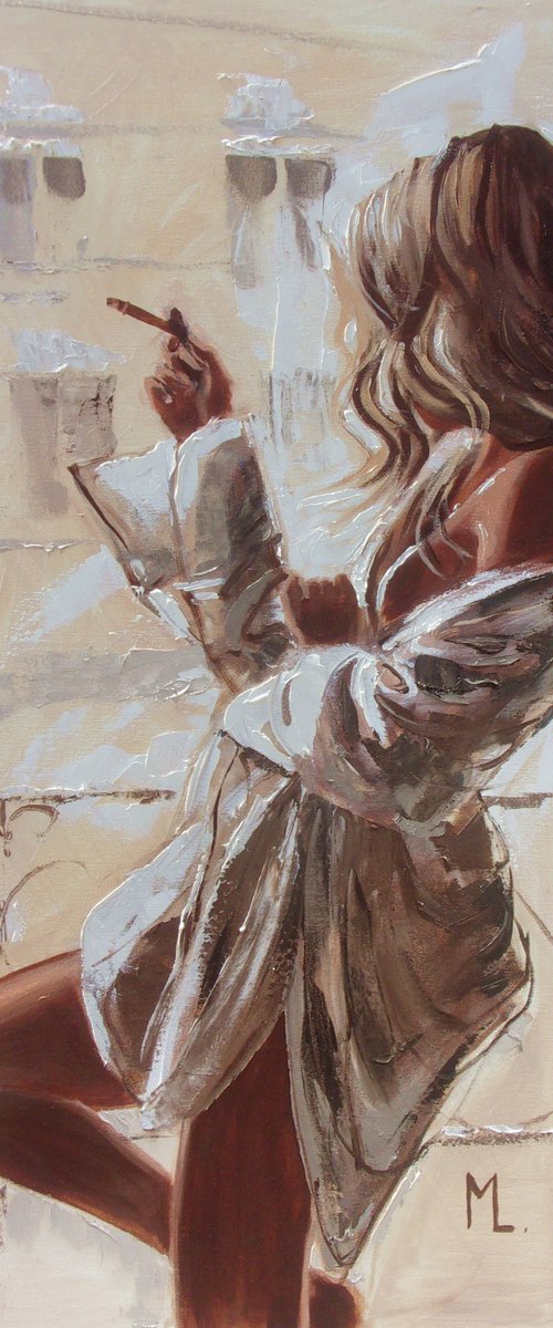 " WHAT YOU THINK  " by Monika Luniak