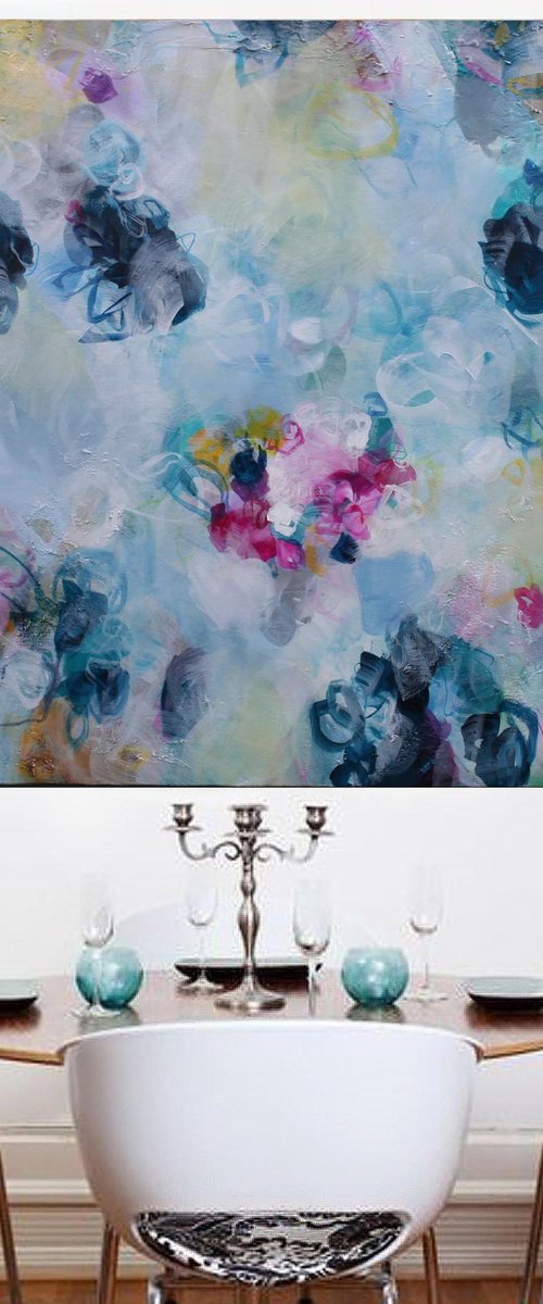 PETUNIA BLOOMS by Susan Wooler