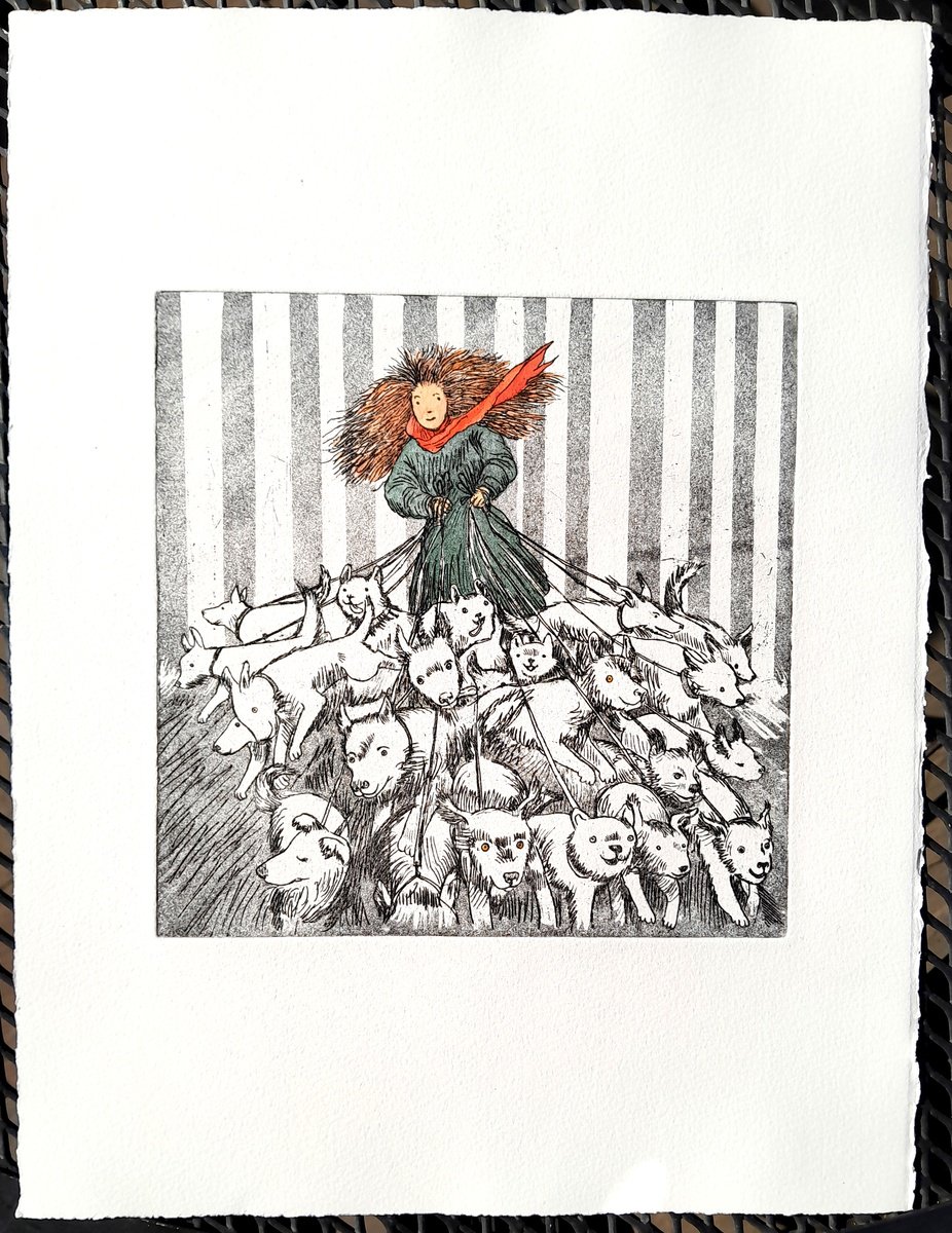 Illustrative Etchings & Engravings , The Home Run By Kevin Maddison, 11 X 15, Artwork For Sale On Artfinder