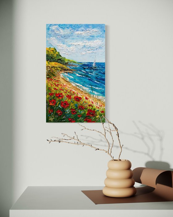 Where Poppies Meet the Waves