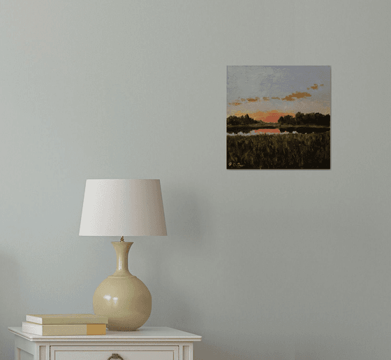 Impression. A quiet evening.