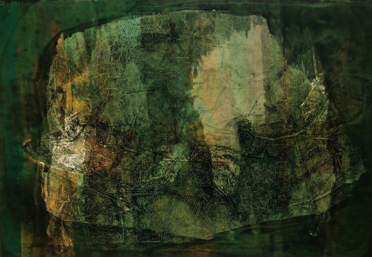 Expressive Limited Edition Print , «Fragments Of Memory» Fragment 4 By Andrii Kovalenko, 25 X 17, Artwork For Sale On Artfinder