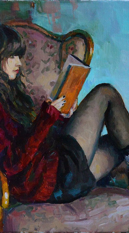 Reading #18 by Vachagan Manukyan
