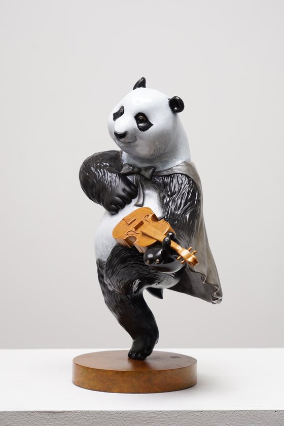 The Melodic Panda Warrior