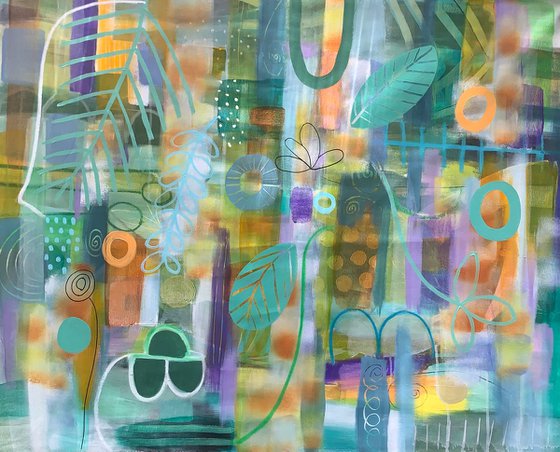 Go With the Flow (Diptych)