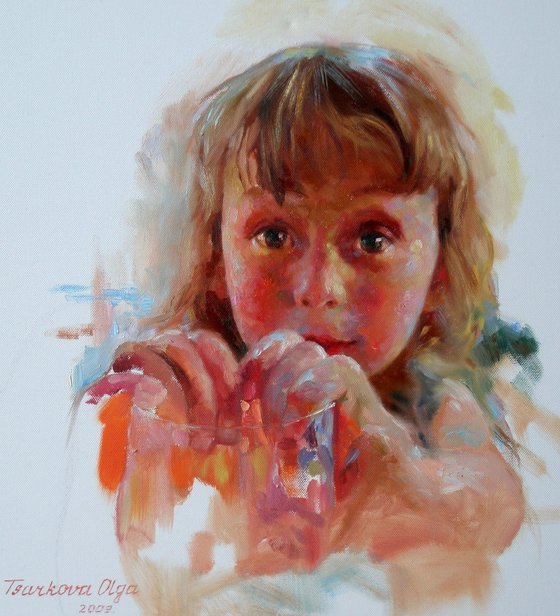 "Child "by Olga Tsarkova