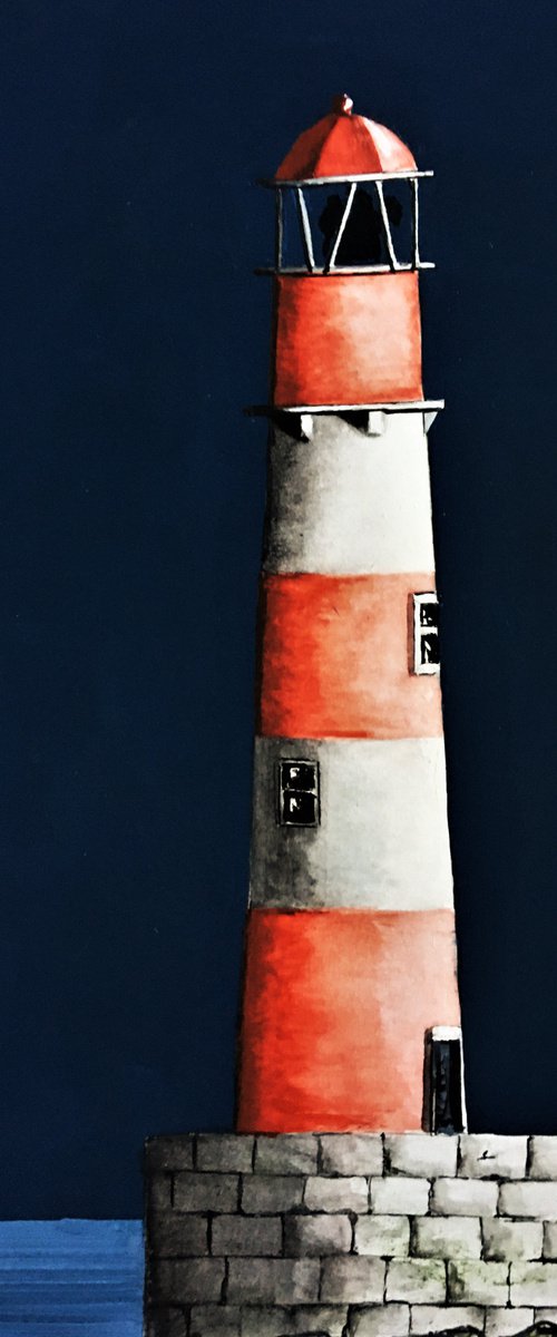 Lighthouse by Laurence Wheeler