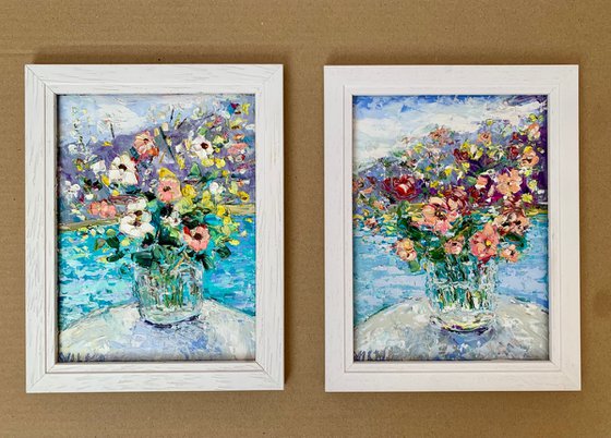 Summer flowers bouquet