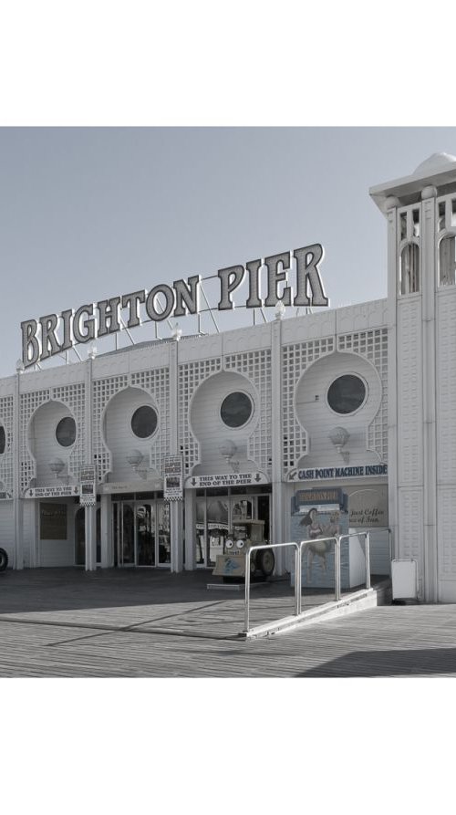 Brighton Pier - View South Two by Nick Dunmur