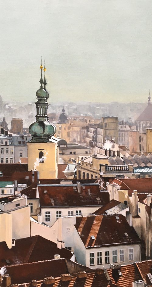 Prague Roofscape by Alison Chambers