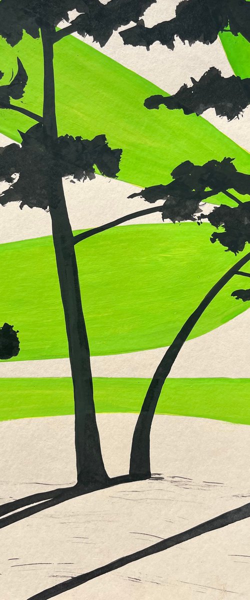 Green sun at Cap Coz by Cadiou Frederic