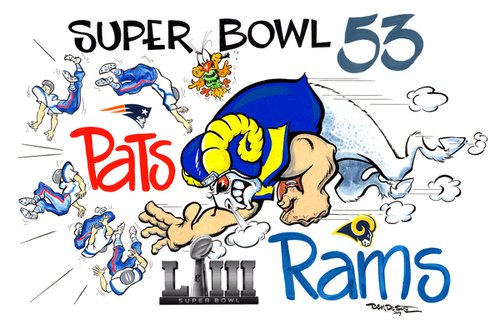 Super Bowl 53 by Ben De Soto
