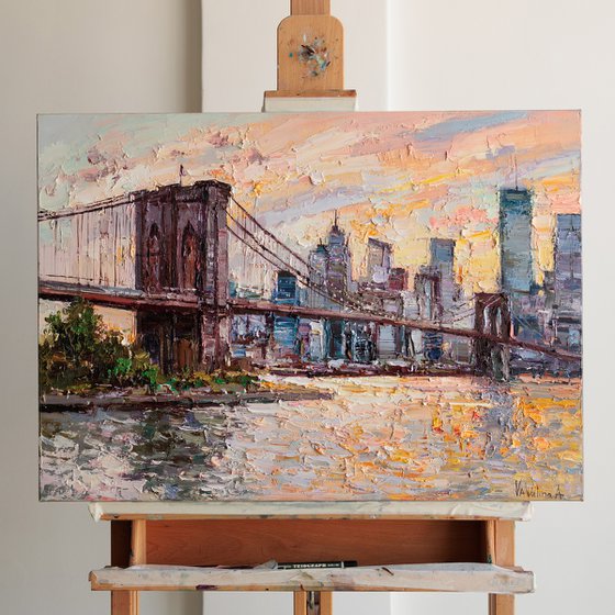 Brooklyn Bridge at Sunset
