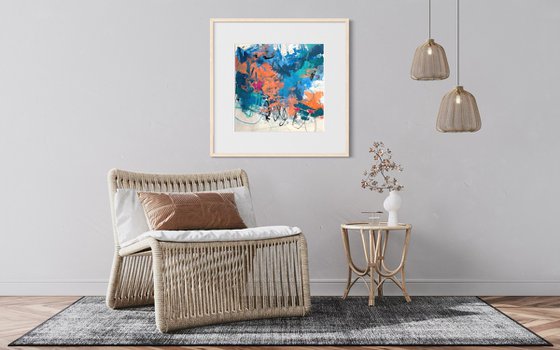 Hit by Blue and Orange