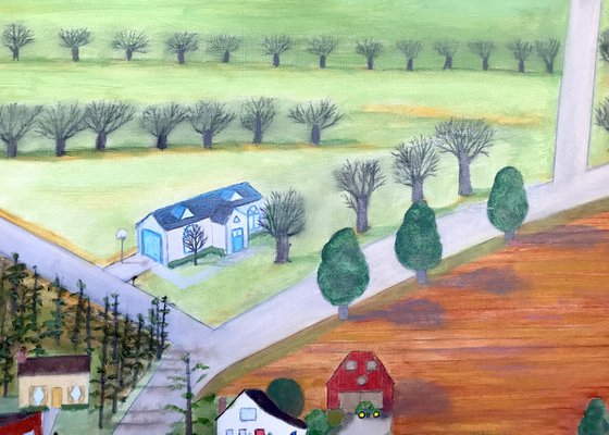 WINTER IN A SMALL TOWN