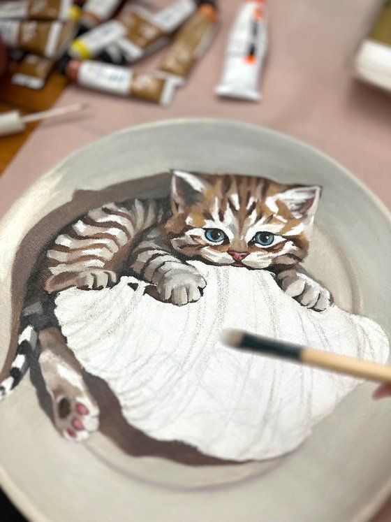 On a Croissant Plate