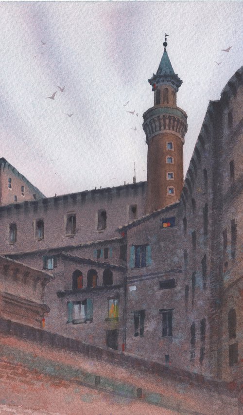 Urbino, the birthplace of Raphael Santi by Samira Yanushkova