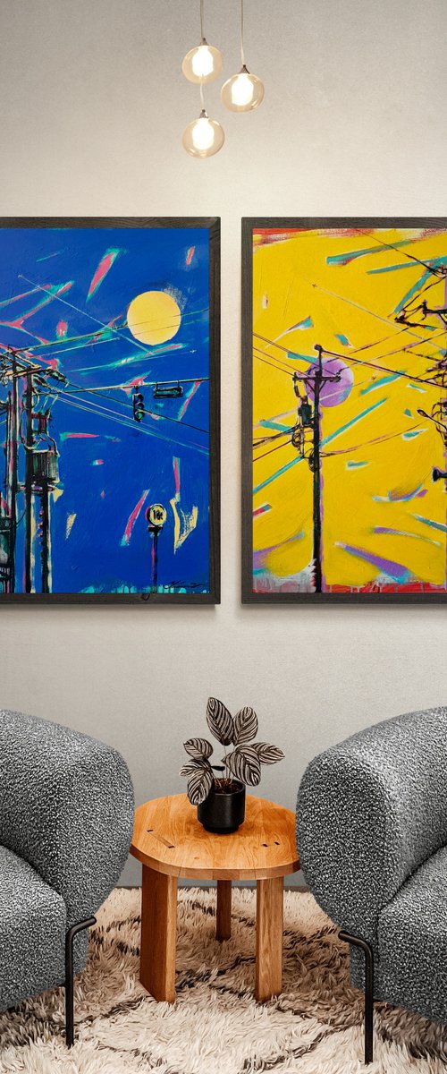 Ukrainian electricity by Yaroslav Yasenev